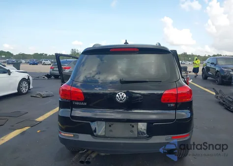 2017 Volkswagen Tiguan 2.0T S из США, поврежденный, VIN WVGAV7AX5HW509161